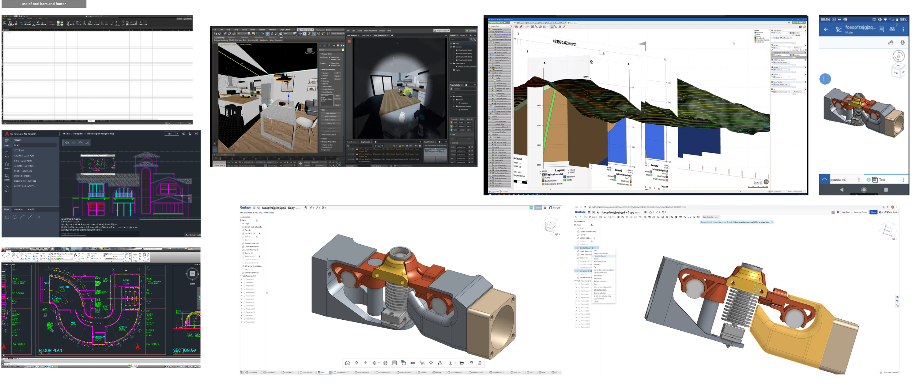 Pattern research across 3D, CAD, BIM, mapping, and technical applications